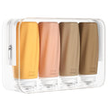 Morfone Travel Bottles Set for Toiletries, Tsa Approved Travel Size Containers by Morfone