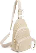 Haytijoe Summer Straw Purse Small Sling Bag RFID Blocking Crossbody Bags by Haytijoe