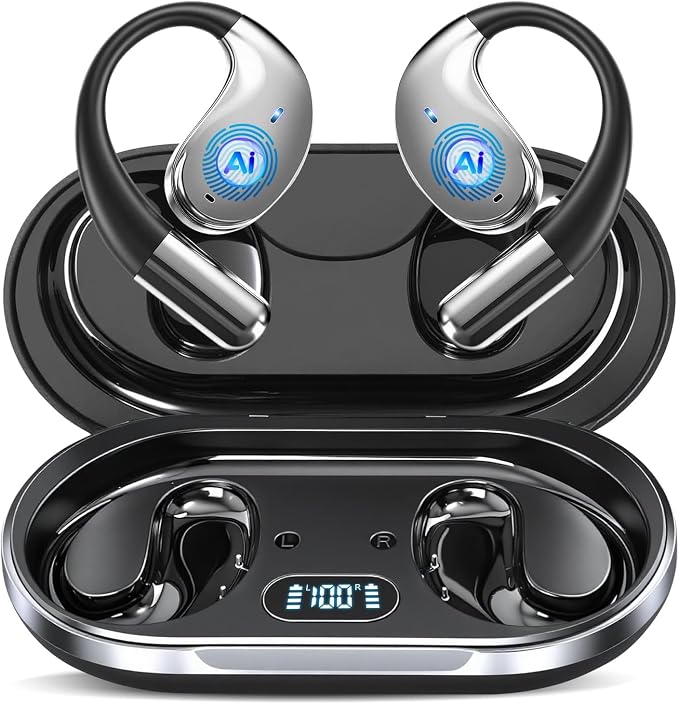 AI Language Translation Earbuds Real Time, Audifonos Traductores Inglés Español by BUABMEQ
