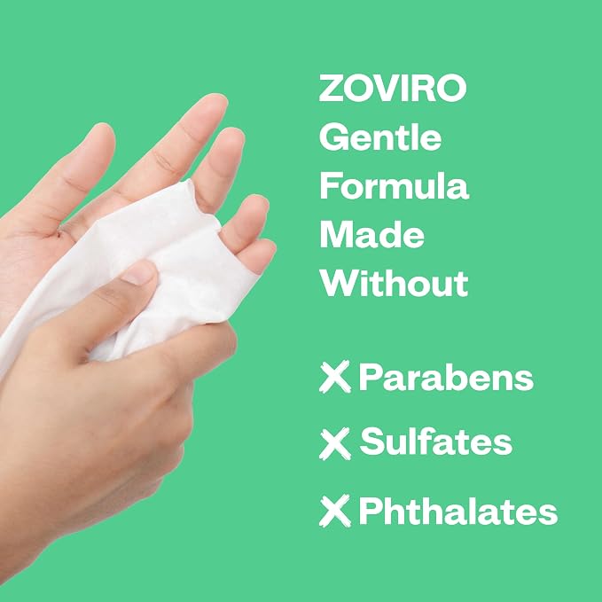 Zoviro Hand Sanitizer Wipes, Jasmine Essential Oils, 100% Viscose Ultra-Soft - Image 4
