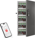 120 Key Lock Box, Metal Key Cabinet Organizer Wall Mount use OTP Technology by DiDiHere
