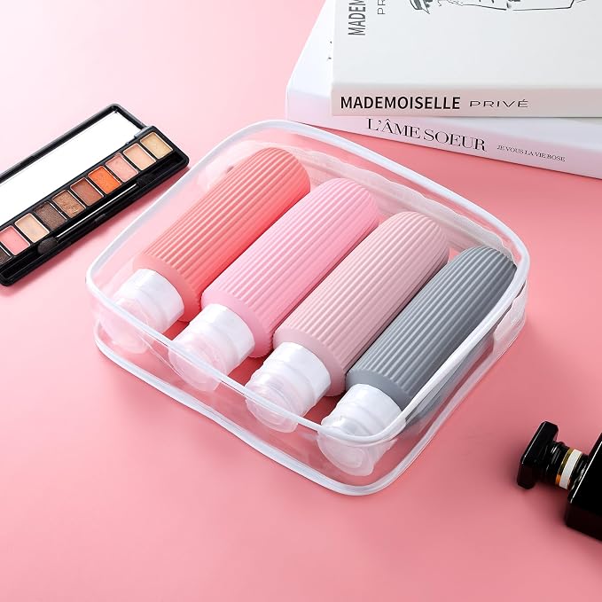 Travel Bottles for Toiletries, Large 6oz Travel Size Containers, BPA Free Leak - Image 7