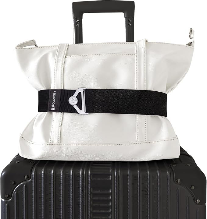 Luggage Straps for Suitcases Add a Bag Luggage Strap, 2-in-1 Travel Belt for by LEEVANOO