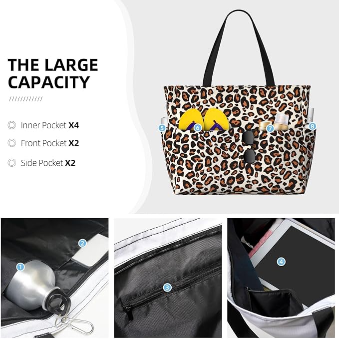 Waterproof Beach Tote Pool Bags - Image 2
