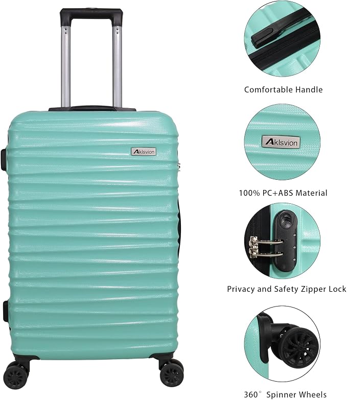 Luggage Sets 3 Piece-Suitcase Set- Luggage - Image 2