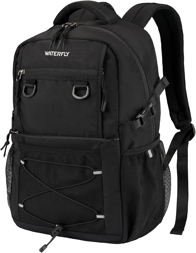 WATERFLY Travel Hiking Casual Backpack: 22L Lightweight Everyday Outdoor City by Waterfly
