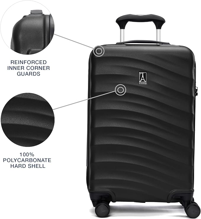 Travelpro Maxlite Air V2 Hardside Expandable Carry on Luggage, 8 Spinner Wheels - Image 3