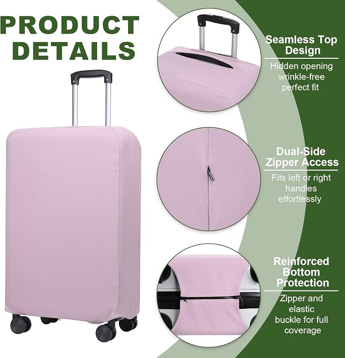PATIKIL Luggage Cover, Suitcases Covers Elastic Carry on Cover Protector - Image 3