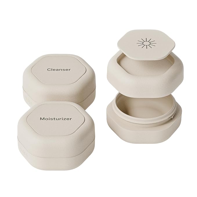 Cadence Travel Containers Basic Skincare Set by KeepYourCadence