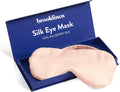 Brooklinen Silk Eye Mask for Sleeping – Blush Pink, 100% Mulberry Silk Sleep by Brooklinen