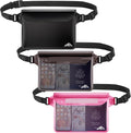 HEETA Waterproof Fanny Pack, Waterproof Pouch Dry Bag 2/3/4 Pack by HEETA