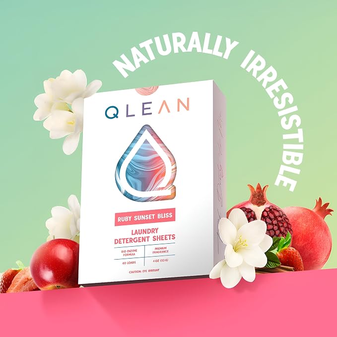 QLEAN Laundry Detergent Sheets – Travel Laundry Detergent Sheets, Eco-Friendly - Image 9