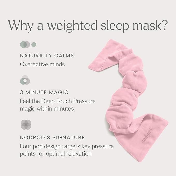 Nodpod Gentle Pressure Sleep Mask | Patented Light Blocking Design - Image 3