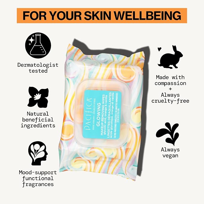 Pacifica Makeup Remover Face Wipes - Image 7