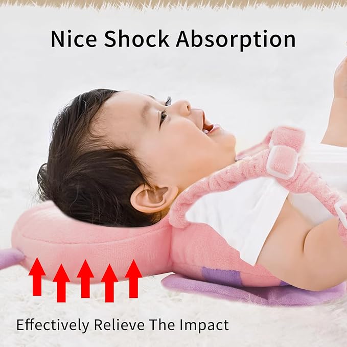 Baby Head Protector Backpack, Toddler Padded Carrier - Image 4