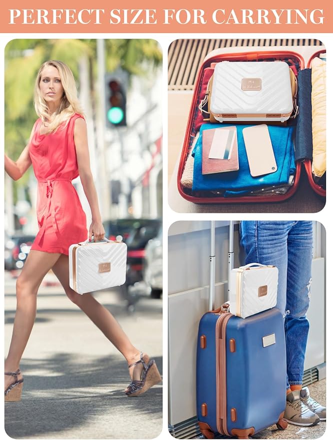 Kalolary Travel Makeup Train Cases - Image 7