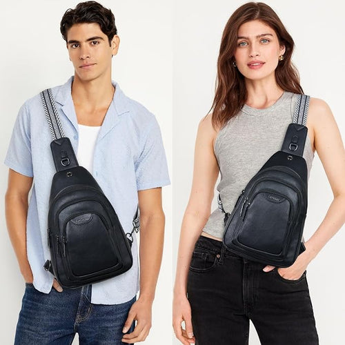 10L Crossbody Sling Bag for Women Men Anti Theft Cross Body Fanny Pack Belt Bag - Image 2