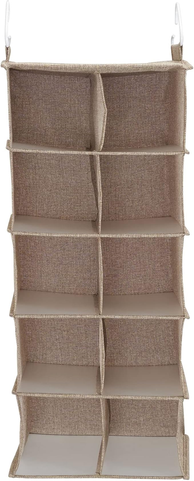 Household Essentials 10 Pocket Hanging Shoe Closet Organizer - Image 5