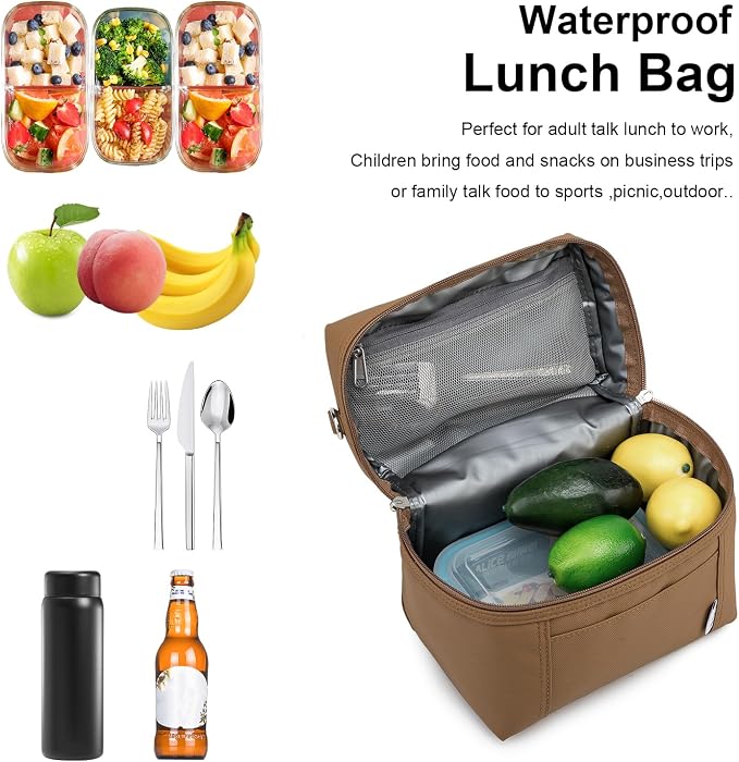 NOL Natural Organic Lifestyle Insulated Lunch Bags - Image 3