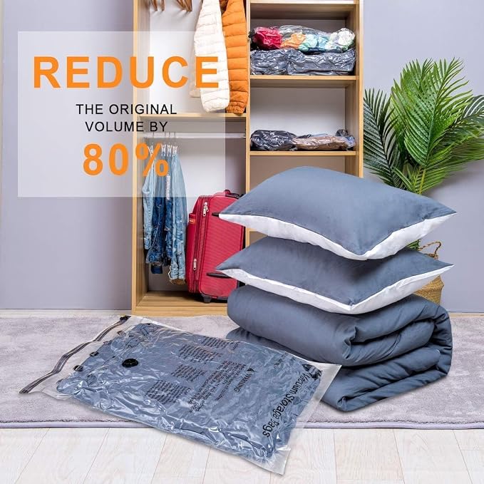 10 Small Vacuum Storage Bags - Image 7