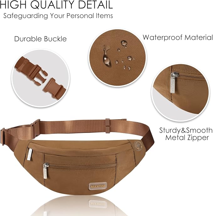 MAXTOP Large Crossbody Fanny Pack - Image 3