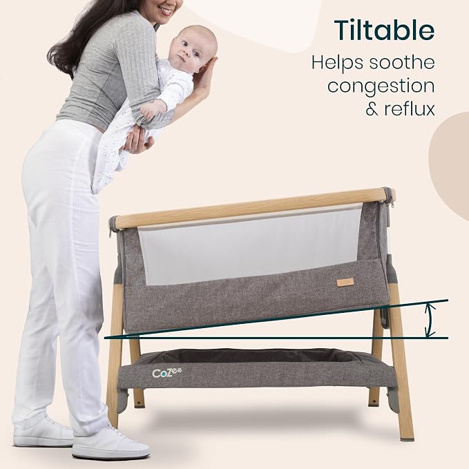 CoZee® 2-in-1 Baby Bassinet & Bedside Sleeper - Image 7