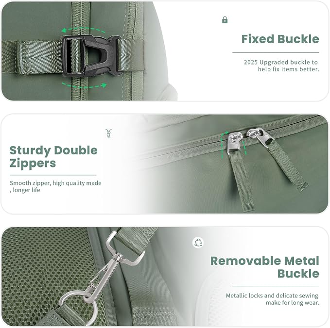 Personal Item Backpack, Carry on Travel Backpack - Image 5