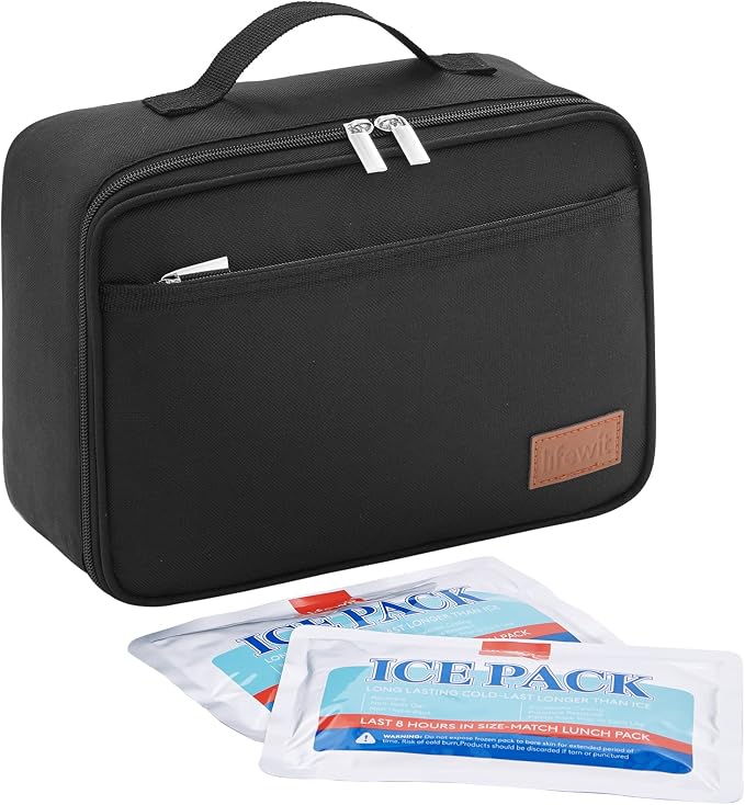 Lifewit Freezable Lunch Box, Insulated Reusable Lunch Bag by Lifewit