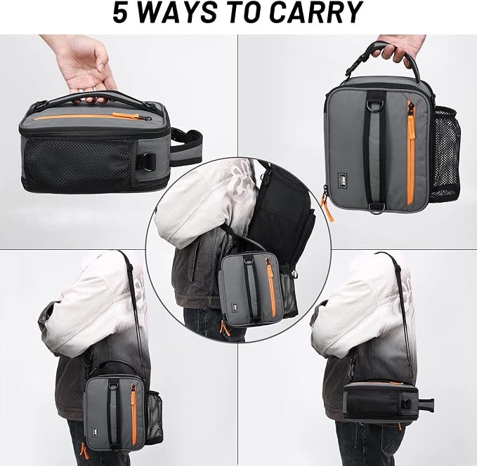 MIER Expandable Lunch Bag Insulated Lunch Box - Image 4