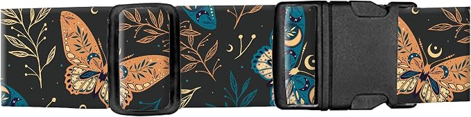 Luggage Straps for Suitcases, Adjustable Travel Belt, Durable Wide Luggage Strap by Unknown