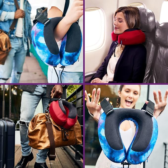 Cabeau Airplane Travel Pillow for Long Flights - Image 7