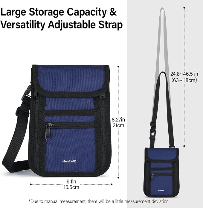 Hanke Passport Holder, Travel Wallet - Image 6