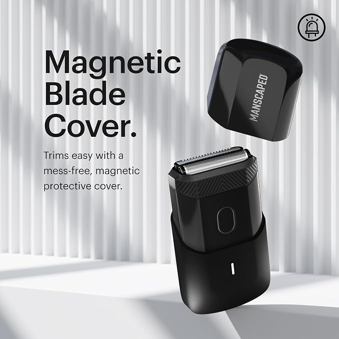 MANSCAPED® The Handyman™ Compact Face Shaver – Portable Men’s Travel Facial - Image 5