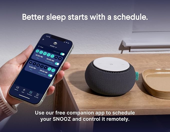 SNOOZ Smart White Noise Sound Machine - Image 4