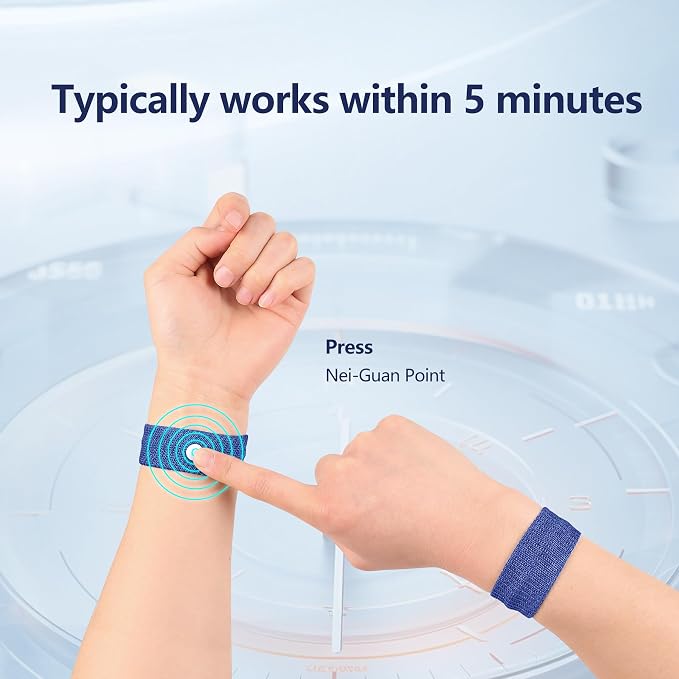 Motion Sickness Wristband, Anti-Nausea Acupressure Wrist Band - Image 6