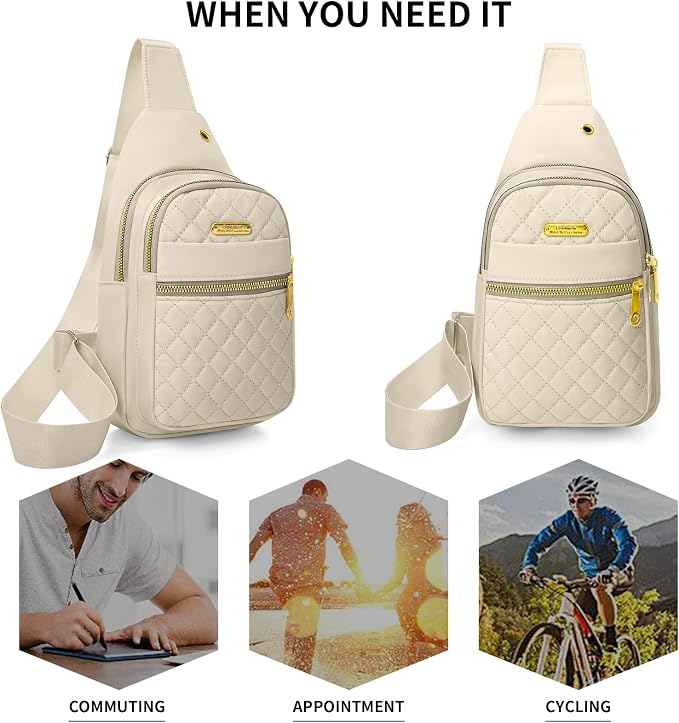 Small Sling Bag For Women Men Casual Crossbody Sling Backpack - Image 7