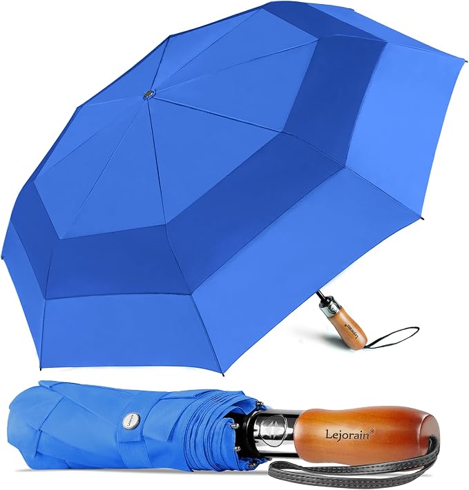 Lejorain Large Folding Golf Umbrella by Lejorain