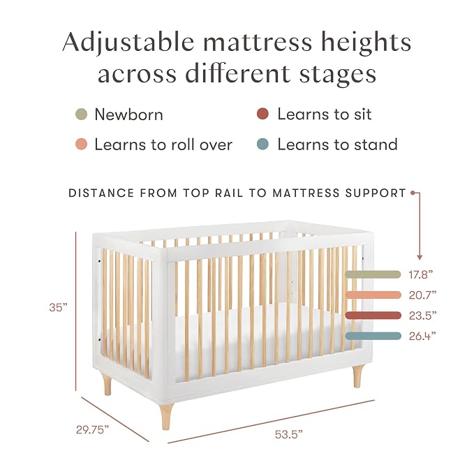 Babyletto Lolly 3-in-1 Convertible Crib - Image 5