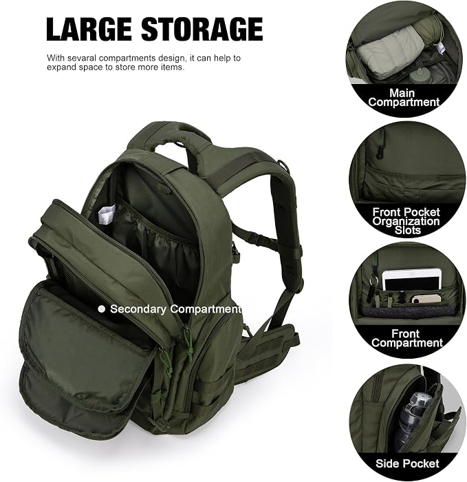 Mardingtop 40L Tactical Backpack - Image 4