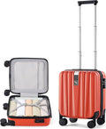 Hanke 14 Inch Underseat Carry On Luggage by Hanke