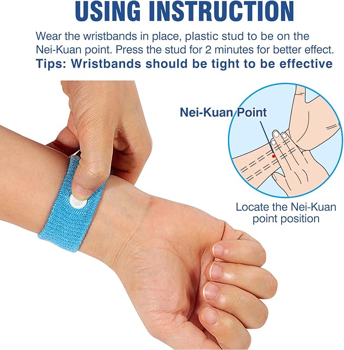 Motion Sickness Bands Anti Nausea Wristband - Image 3
