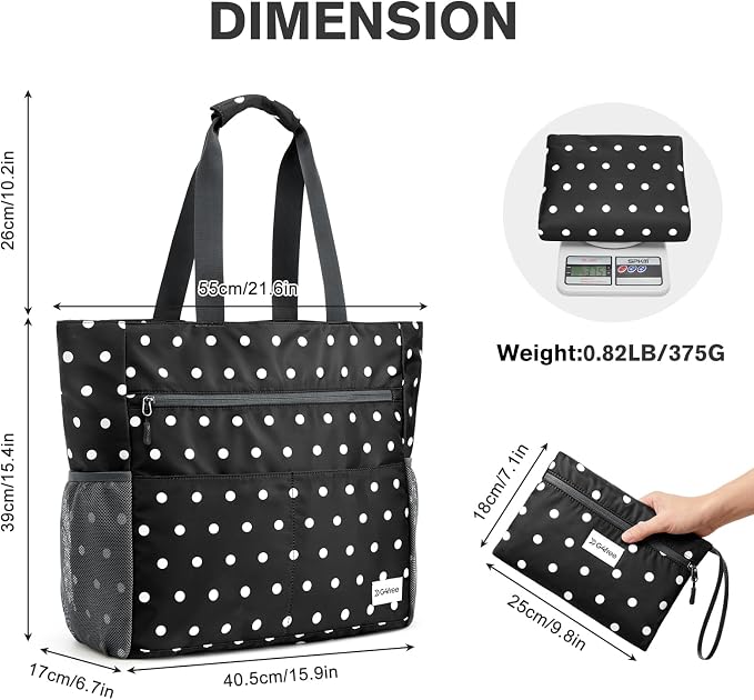 G4Free Beach Bag, Waterproof Sandproof Beach Tote Bag, Large Capacity Foldable - Image 6
