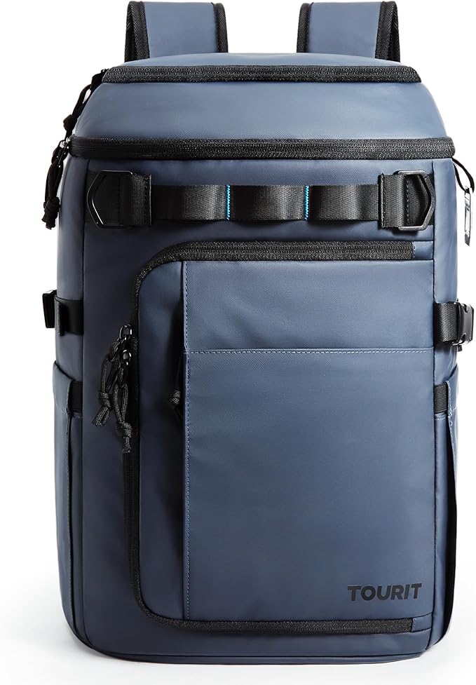 TOURIT 38 Cans Backpack Cooler: Leak Proof Waterproof 2 Insulated Compartments by TOURIT