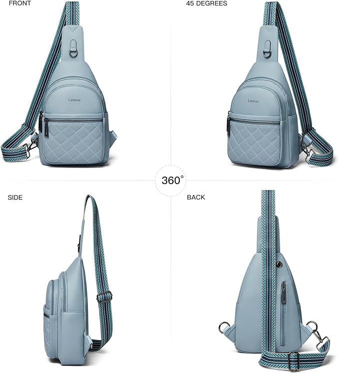 Sling Bag For Women Fanny Pack Crossbody Travel Shoulder Belt Bags Tote - Image 7