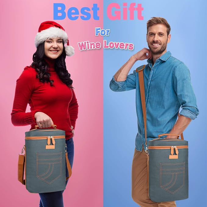 Tirrinia 4 Bottle Wine Gift Carrier - Image 4