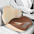 Coverado Car Seat Cushion and Lumbar Support Pillow, Memory Foam Ergonomic Back by COVERADOAUTO