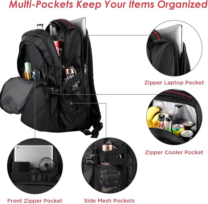 OUTXE Cooler Backpack 22L Insulated Cooler Bag - Image 6