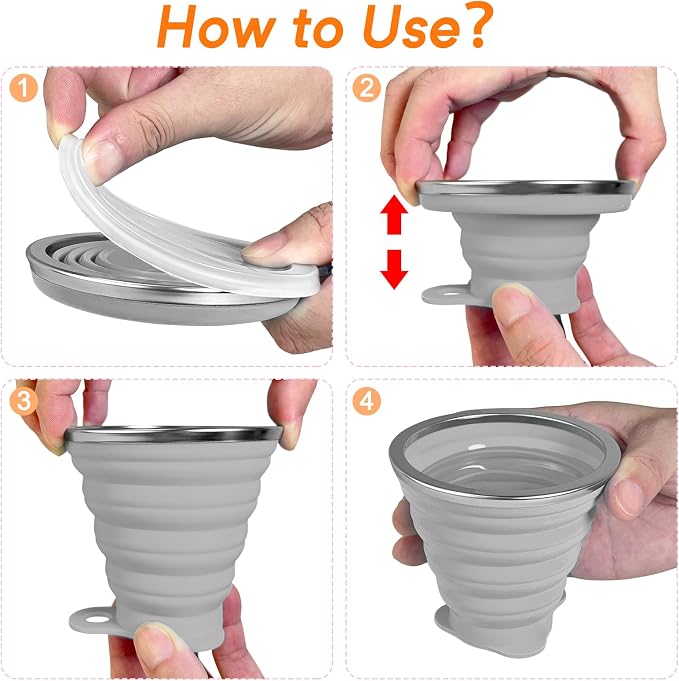 Collapsible Cups for Traveling - Image 7