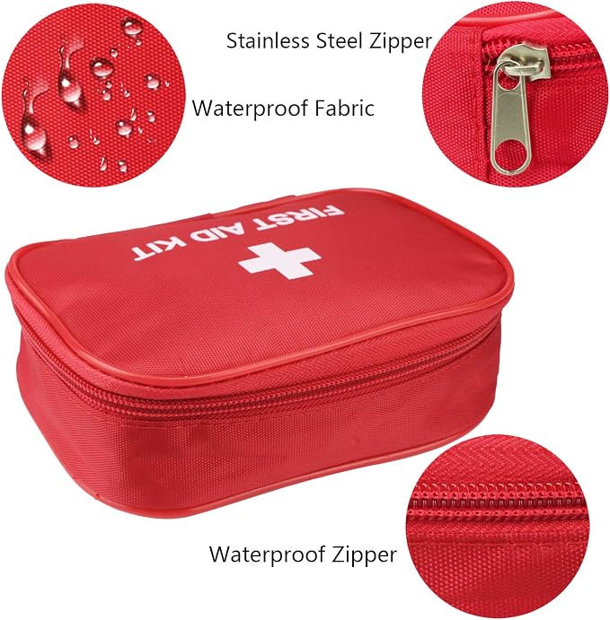 AOUTACC 6 Pack Empty First Aid Kit Bag, Lightweight Empty First Aid Bag - Image 7