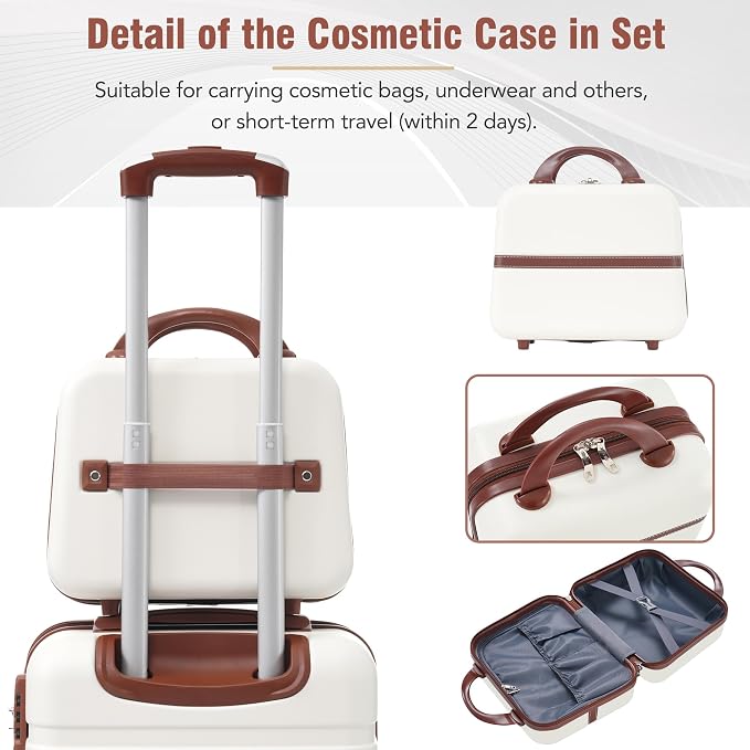 Merax Luggage Set 2 Piece Suitcase Set - Image 8